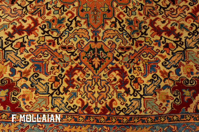 Antique Persian Heriz (heris) Rug n°:63444570